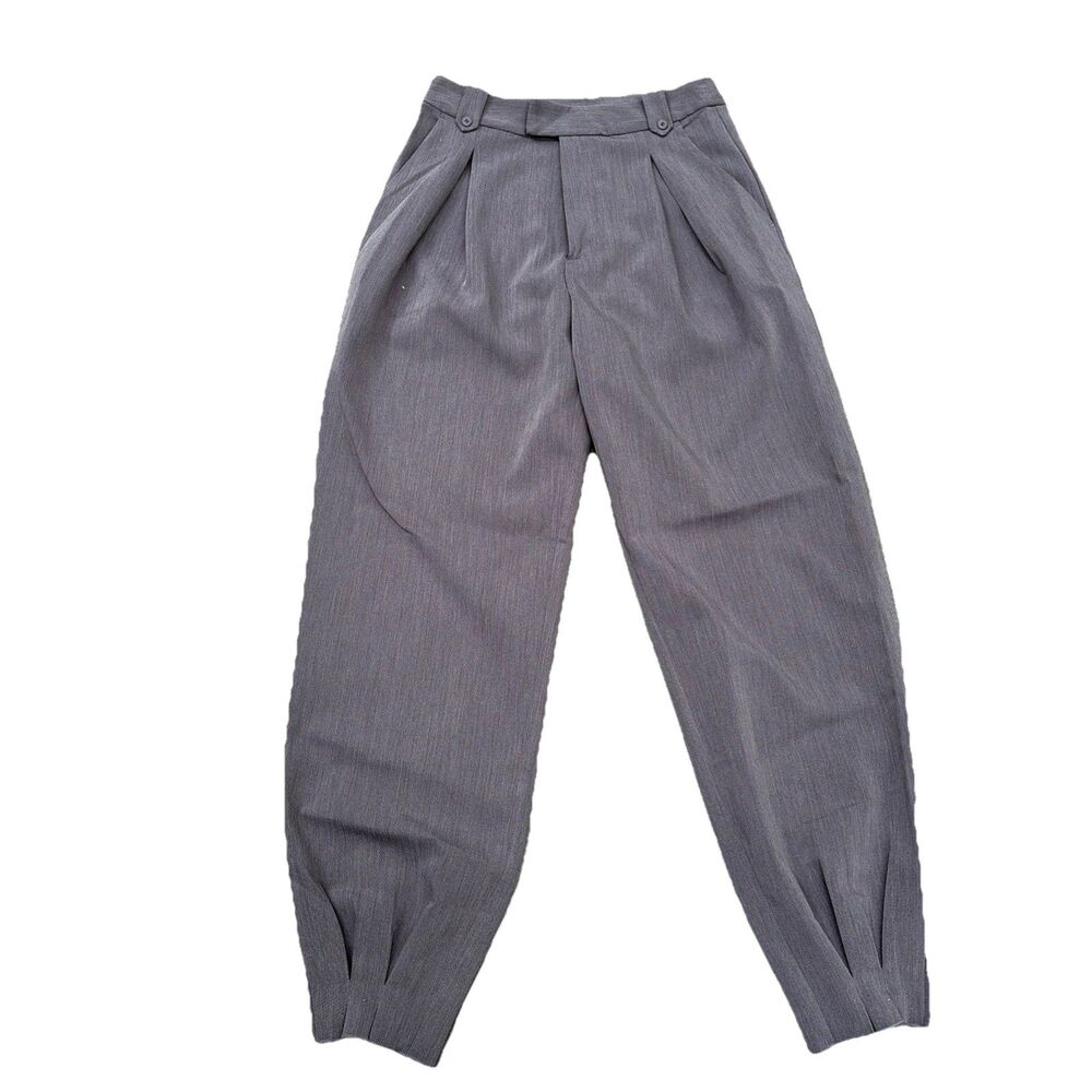Nap loungewear Trousers Straight Pleated Trousers Size Medium Gray